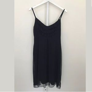 BETH BOWLEY BLACK SILK DRESS SIZE 6 NWOTS!